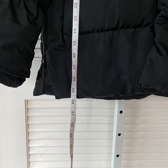 Fabletics Voyage Puffer Coat, Black, Size S - Picture 5 of 11